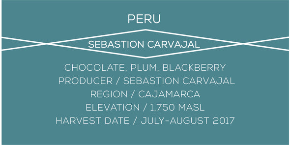 PERU, CASE COFFEE ROASTERS