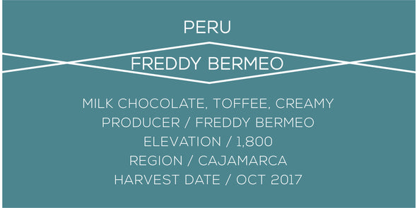 Peru Freddy Bermeo - Case Coffee Roasters